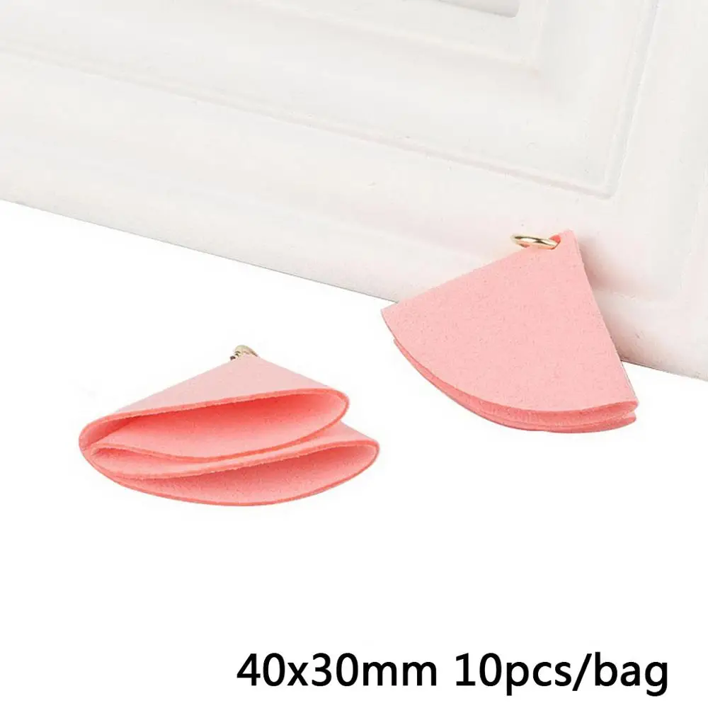 Light Purple 40*30 мм многоцветный Мини-кисточка Корейский Бархатный зажим кисточки украшения аксессуары для брелока/телефона/кулон ручной работы изготовление - Цвет: Light Purple