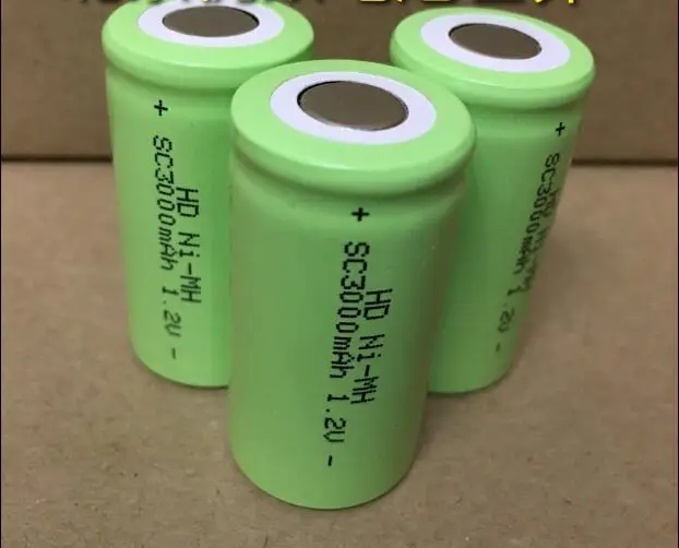 Batterij MH SC3000mAh 1.2 V SC 3000 mah 1.2 V oplaadbare batterijen nikkel  metaalhydride oplaadbare batterie 10 stks/partij|rechargeable battery|lot  lotlot 10pcs - AliExpress