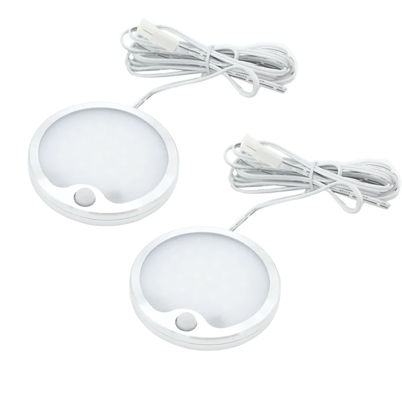 Pir motion sensor light 12v LED Under Lighting Round Aluminum