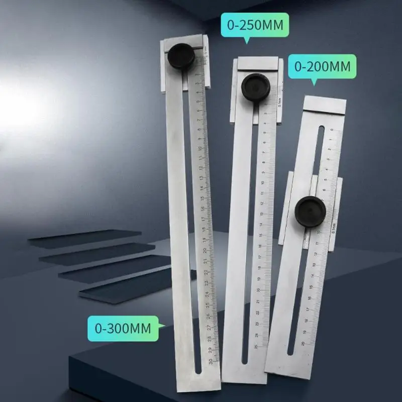

Multi-function Stainless Steel Square Profile Copy Ruler Tiling Laminate Contour Profile Gauge Duplicator Standard Wood Marking