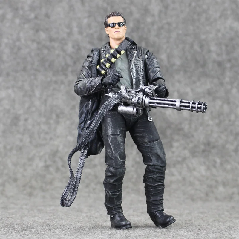 

18cm NECA Terminator 2: Judgment Day T-800 Arnold Schwarzenegger PVC Action Figure Collectible Model Toy