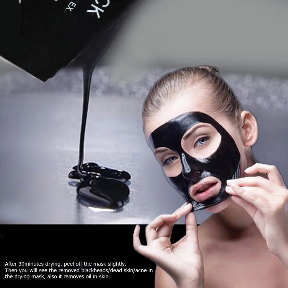 

Active carbon m ask Face Care Nose Pore Mineral Mud Membranes Clay m ask Cleaner Nose Blackhead Acne Remover