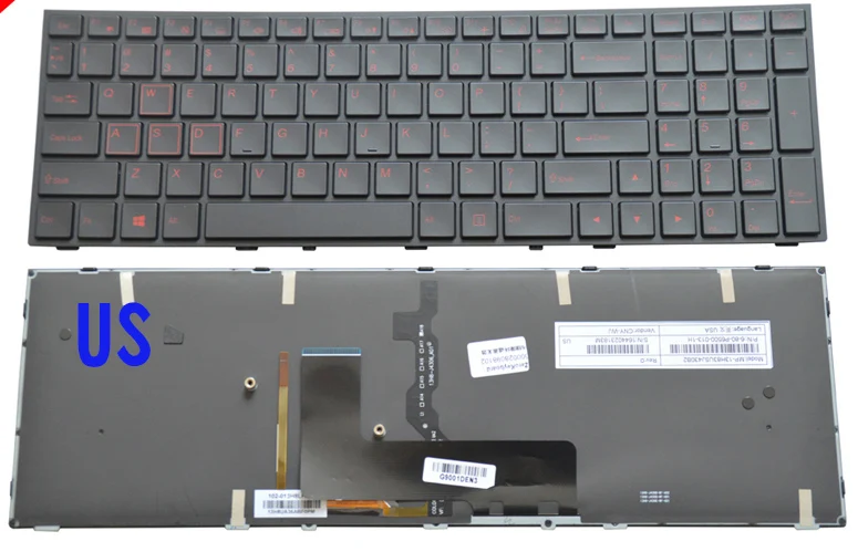 Новости Клавиатура для ноутбука CLEVO hasee P651 P655 P671 P655SE P671SG P651SE P651SG US/UK/Deutsch немецкий/французский Раскладка
