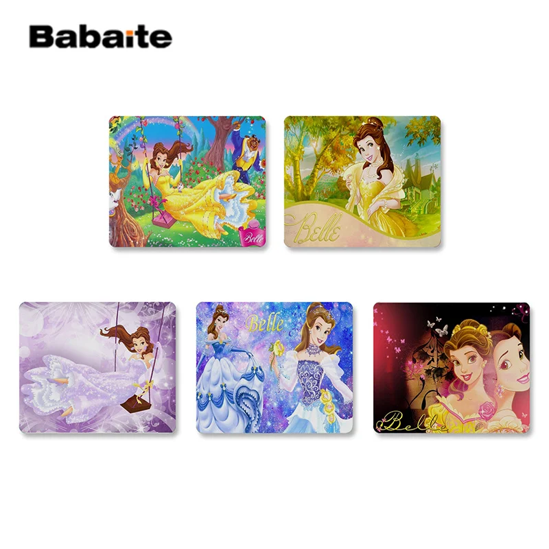 

Babaite My Favorite Belle Rubber Mouse Durable Desktop Mousepad Top Selling Wholesale Gaming Pad mouse