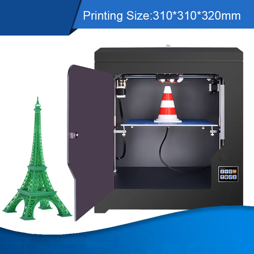 DIY 3D Printer High Precision 310*310*320mm Print Size DIY Digital 3D Printer