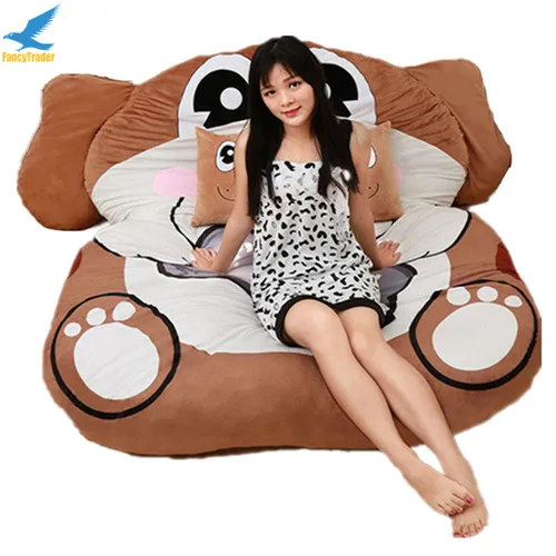 Fancytrader-Cartoon-Animal-Dog-Tatami-Giant-Stuffed-Soft-Beanbag-Bed-Carpet-Mat-Sofa (1)