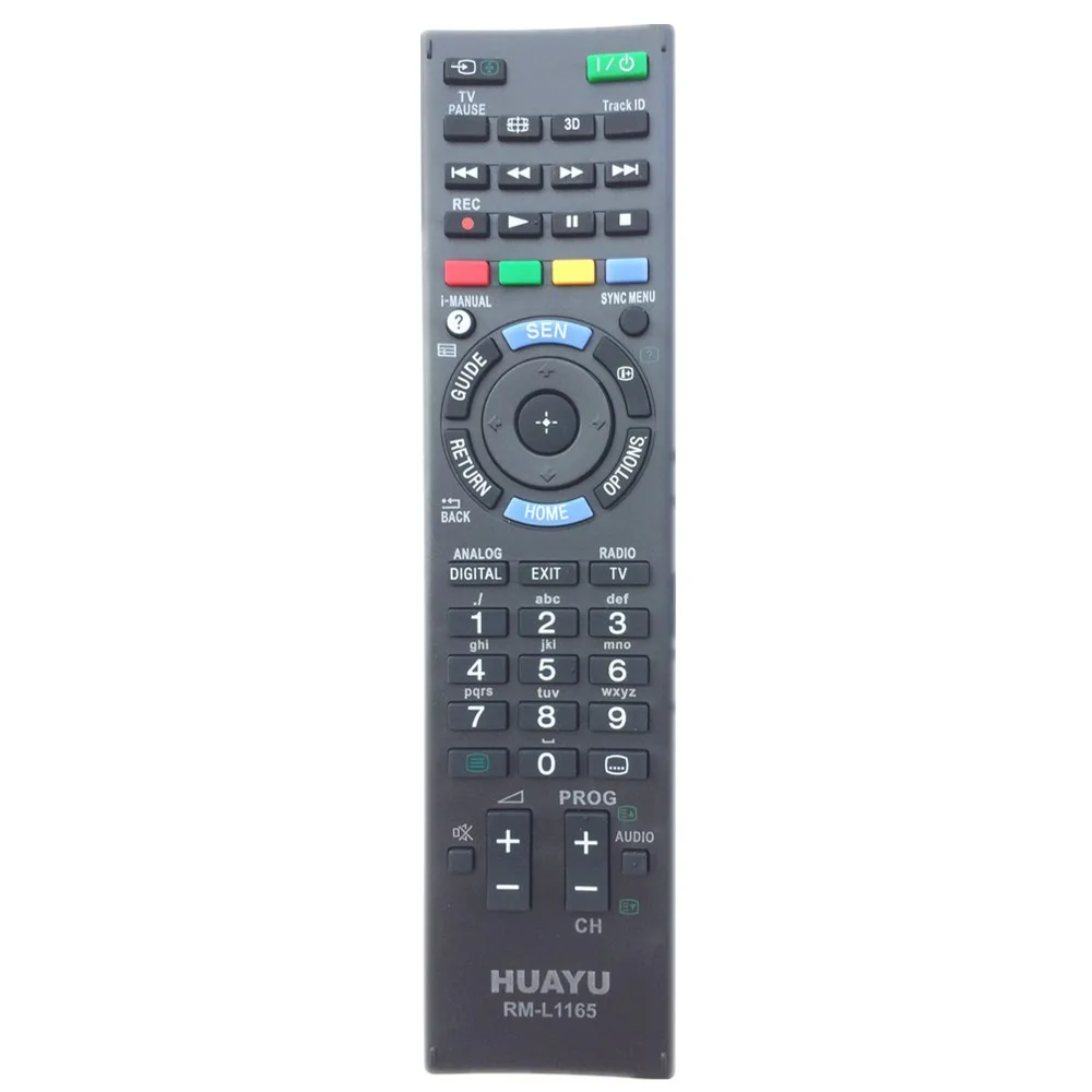 

RM-L1165 For Sony LED TV with 3D Buttons Remote Control Replace RM-YD094 KDL-50R550A KDL-70R520A RM-YD080 RM-YD087 RM-YD094