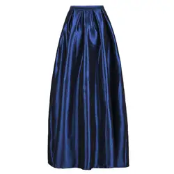 2019 летняя модная юбка летние однотонные приталеное вечернее платье Высокая талия Винтаж юбка для женщин высокое качество повседневные