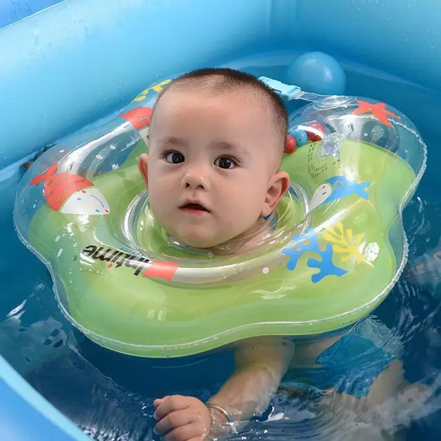 Baby Floating Swim Tube PVC Inflatable Kids Shoulder Strap Swimming Ring 1 18 Months Kiddies