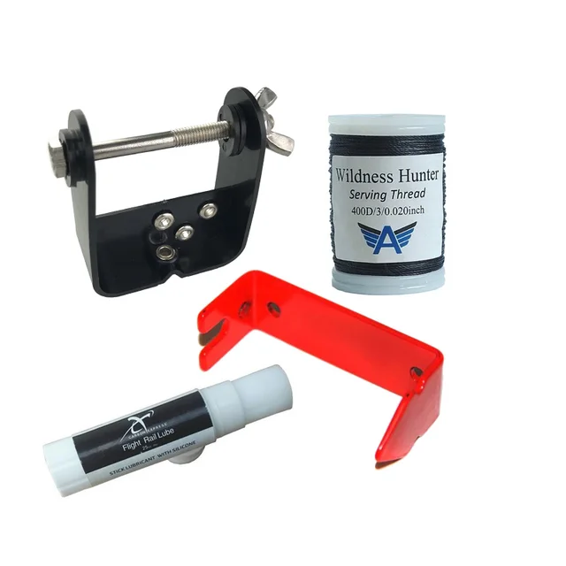 Archery Bow String Serving Kit Serving Jig Tool Material BowString Wax