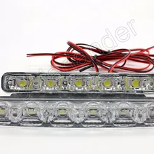 Высококачественный автомобильный высокомощный дальний и ближний свет 6 Вт алюминиевый светодиодный светильник для автомобиля