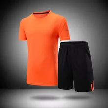 Мужская спортивная одежда, мужская одежда для спортзала, футбольные Джерси, тренировочные майки для бега, мужские комплекты, спортивная одежда для бега, спортивный костюм