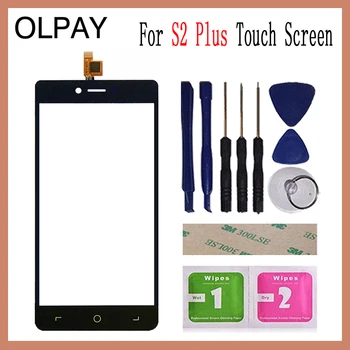 

OLPAY 5.5'' Touch Screen For Elephone S2 Plus Touch Screen Digitizer Panel Front Glass Lens Sensor Tools Adhesive+Wipes