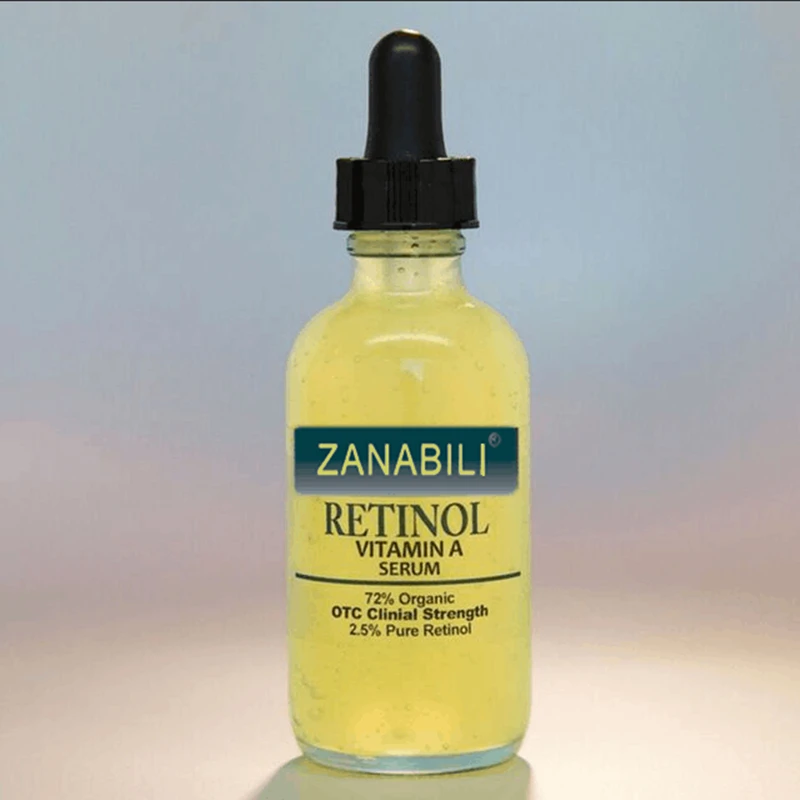 Baratos Retinol puro vitamina A 2.5% + ácido hialurónico cuidado de la piel acné crema eliminación manchas suero Facial Anti arrugas blanqueamiento de la cara crema