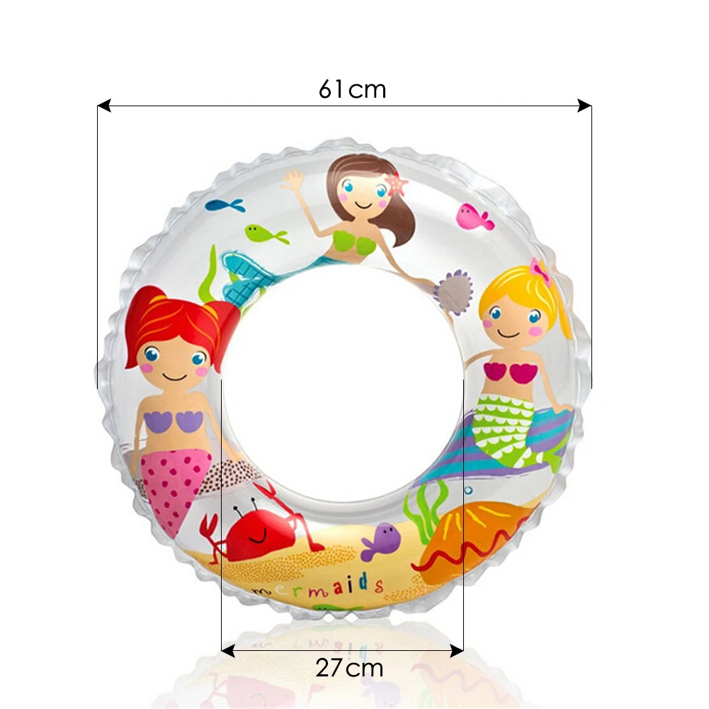 Детский надувной бассейн для поплавок, детский надувной круг бассейн из ПВХ, забавная игрушка для детей 6-10 лет