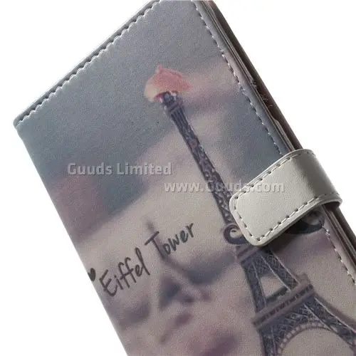 Eiffel Tower Leather Flip Cover for Samsung Galaxy Note 4 N910