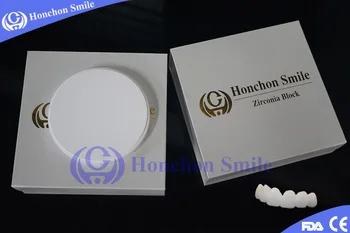 

4D Multilayer Zirconia Disc 1100mpa to 650mpa zirconia Disk 98*14mm A2 /A3