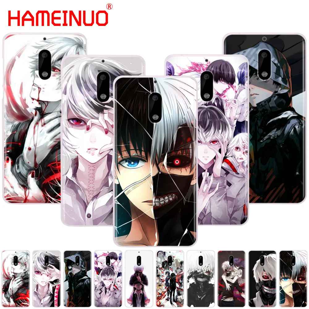 

HAMEINUO Tokyo Ghoul anime Kaneki Ken cover phone case for Nokia 9 8 7 6 5 3 Lumia 630 640 640XL 2018