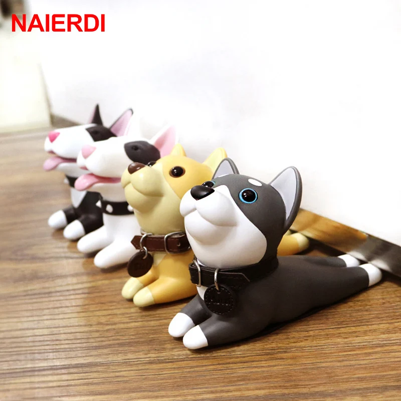 

NAIERDI Cute Door Stops Cartoon Creative Silicone Door Stopper Holder Safety Toys For Children Baby Home Furniture Hardware
