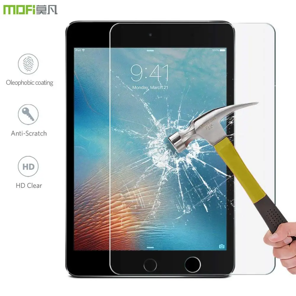 

Mofi Screen Protector for Ipad Air 2019 Glass Protective Film for Ipad Air 3 Glass Anti-scratch for Ipad Air 2019 Tempered Glass