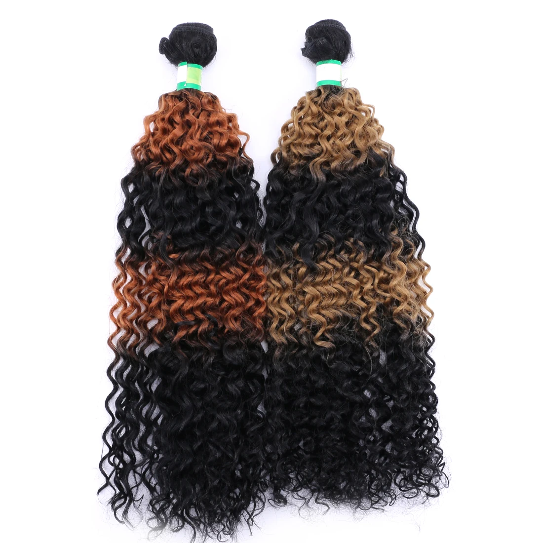 Афро кудрявые вьющиеся волосы градиент цвета 70 г/шт. высокотемпературное синтетическое устройство для наращивания волос уток
