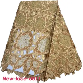 

Latest Velvet Organza Lace Fabrics Fashion Lace Fabrics for Wedding Party Dress Nigerian French Tulle Mesh Lace A06