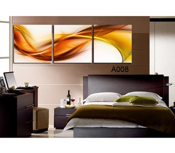 

Free Shipping 3 piece Science and technology abstract canvas painting Home Decor Modern wall Picture print on Canvas unframed