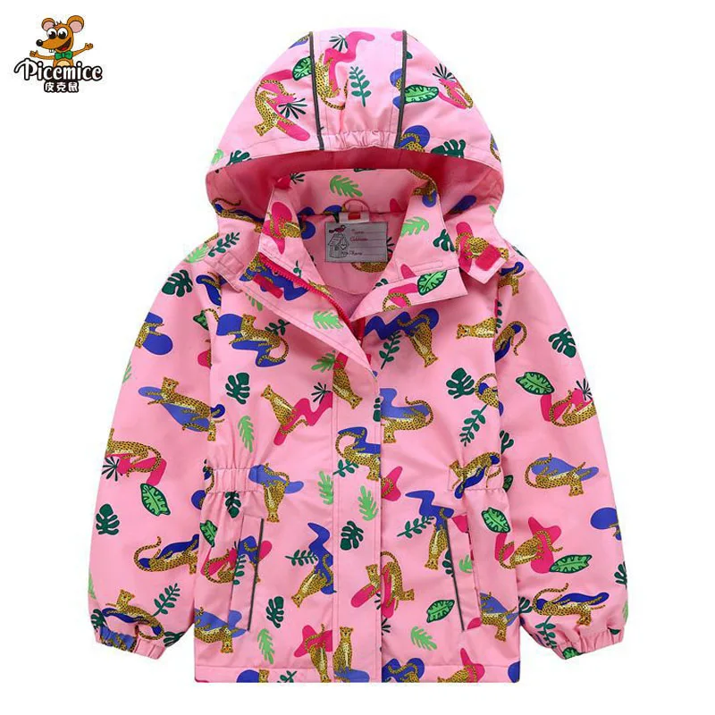 

Windproof Waterproof Girls Jacket New 2019 Spring Autumn Children Kids Jackets Coats Baby Girls Double-deck Polar Fleece Jackets