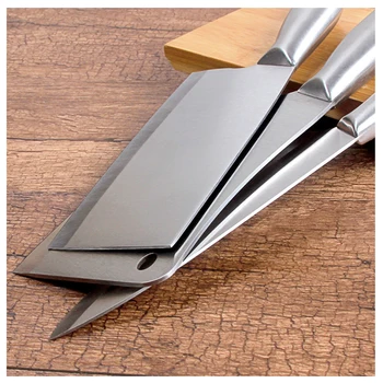 

Knife Set Kitchen Knife Stainless Steel Color Wood Single Head Steel rust Cleaver Slice knife Chef knife
