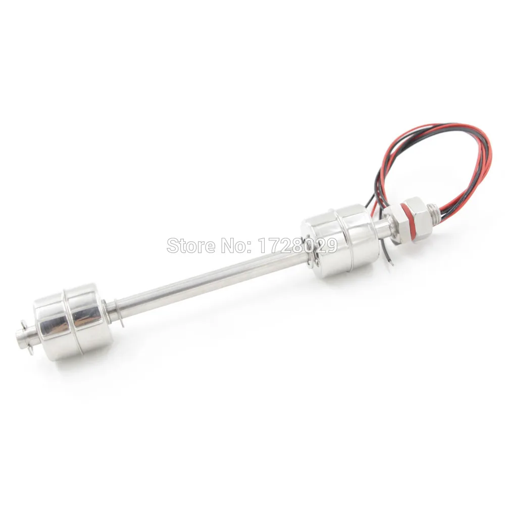

180mm Double Float Ball Stainless Steel Water Level Sensor Switch