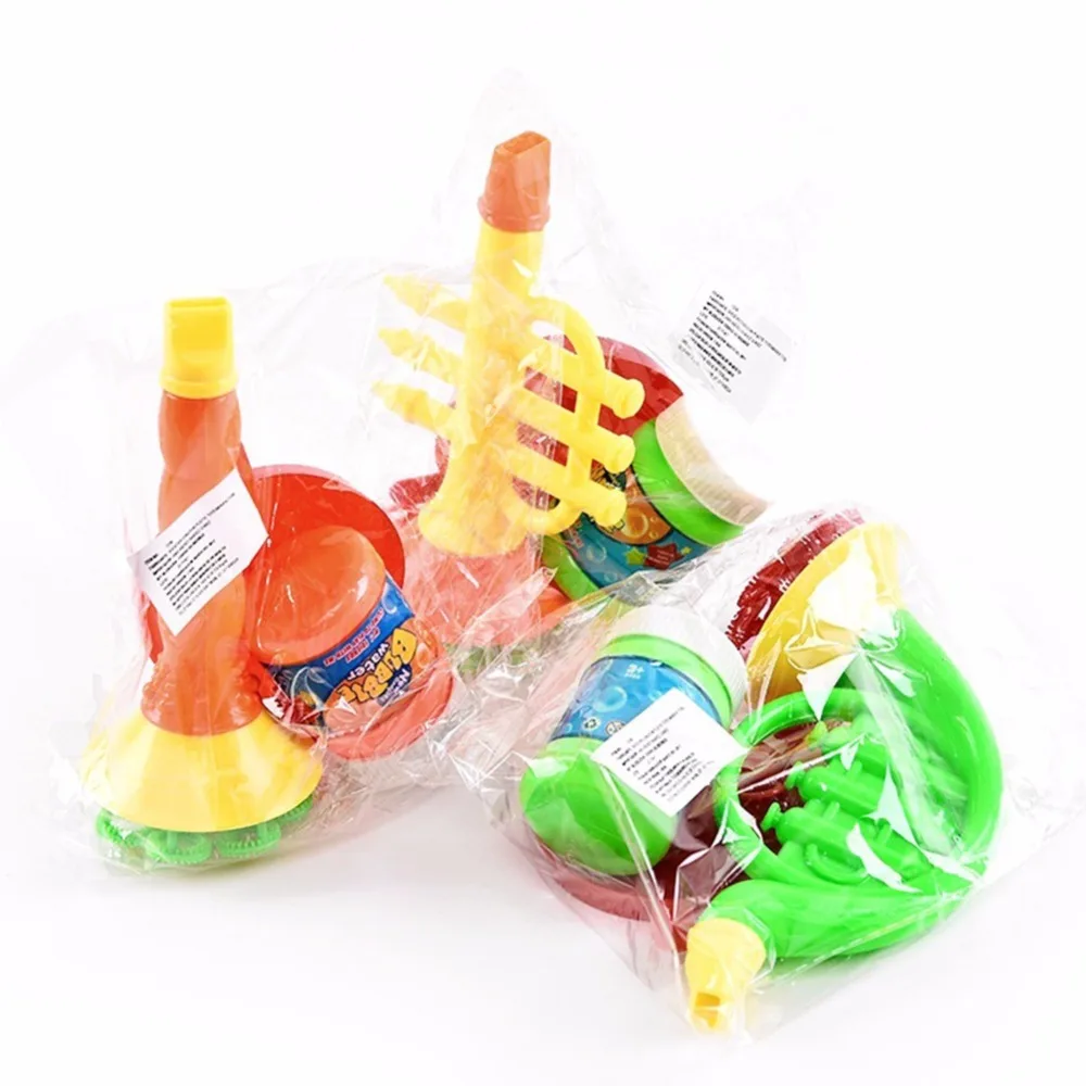 3pcs/Set Multi Music Soap Bubble Horn No liquild Concentrate Stick Kids bubbles Bar Soap Blowing Bubble Children's Gift Baby Toy