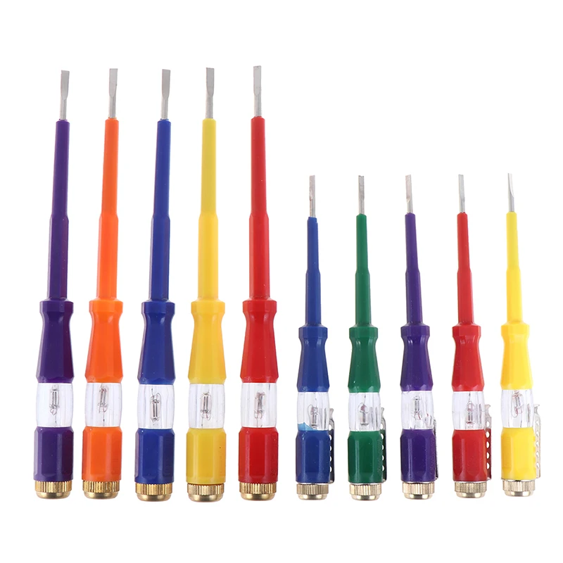 

1Pcs 220V Waterproof Induced Electrical Tester Screwdriver With Indicator Light
