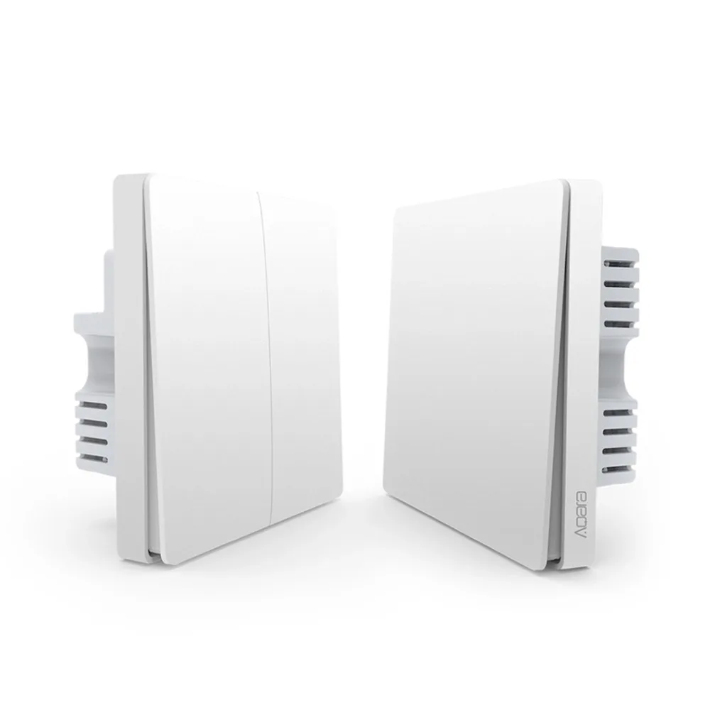 Xiao mi Aqara светильник переключатель Zigbee Версия смарт управления двойной кнопочный