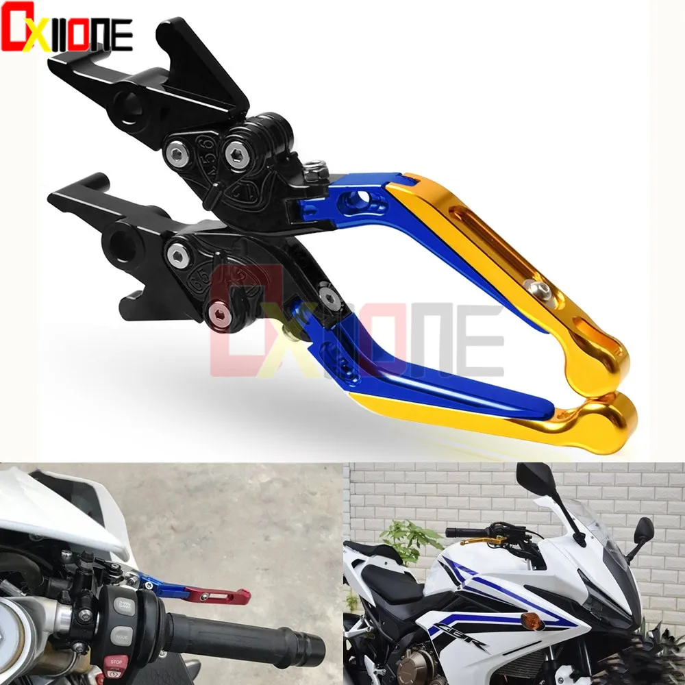 

CNC Aluminum Universa lMotorcycle Dirt Bike Brake Clutch Levers For HONDA CBR600 F4I CBR650F CB650F/BMW Yamaha Motorcycle Bike