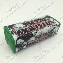 Прямоугольности рукоятка колодки Руль Протектор формы с фирма Metal Mulisha крышка велосипеды для езды по бездорожью CRF 28 мм