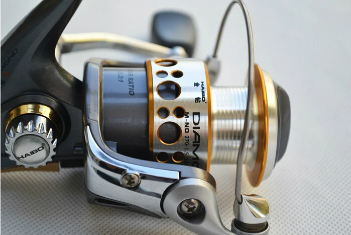 

Haibo Diamond series all-metal spinning reel 5 bearings fishing gear ratio 5.2:1
