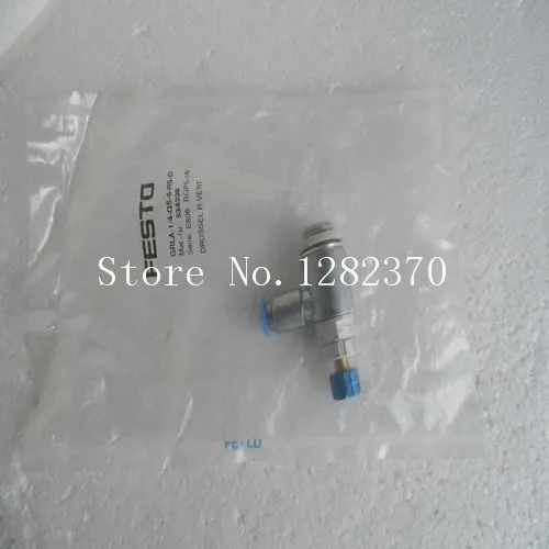 

C FESTO gas GRLA-1/4-QS-6-RS-D spot 534338 -- 5 шт./лот