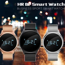 Высококачественный сенсорный круглый экран часы браслет монитор кровяного давления умный Браслет монитор сердечного ритма Bluetooth 4,0 SmartBand