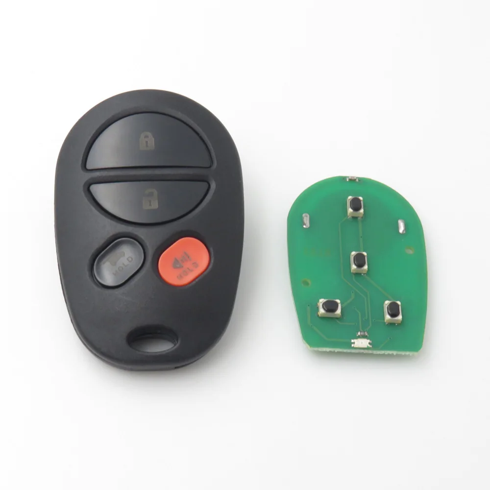 Toyota 4buttons remote key 315mhz 02