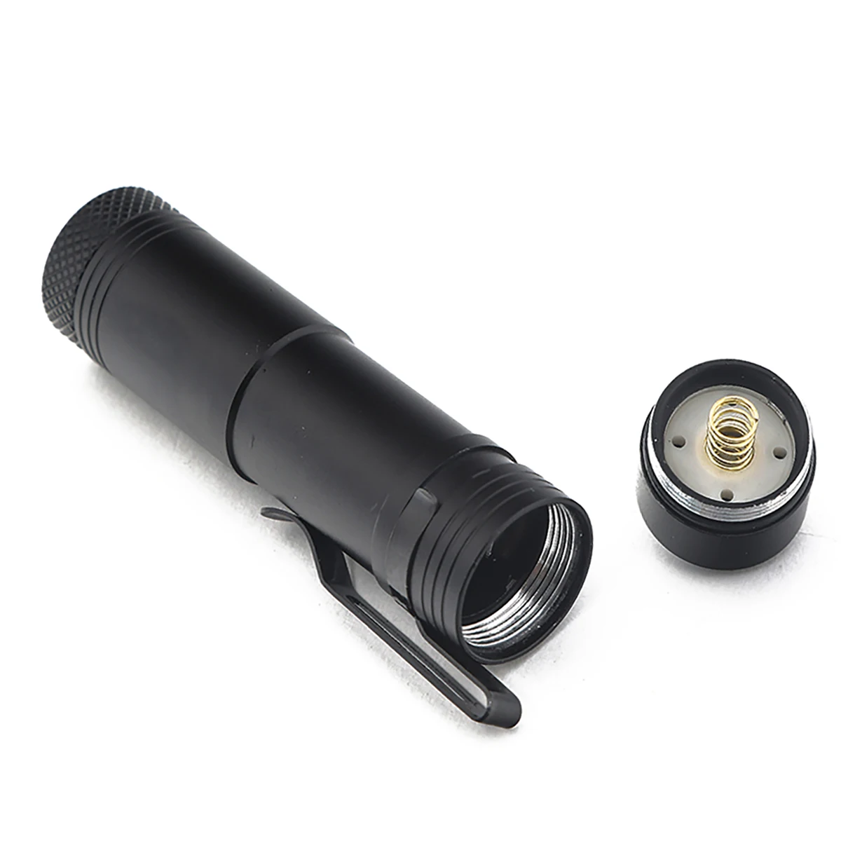 Outdoor Portable Aluminum Alloy COB Mini LED Flashlight Torch Lamp Light