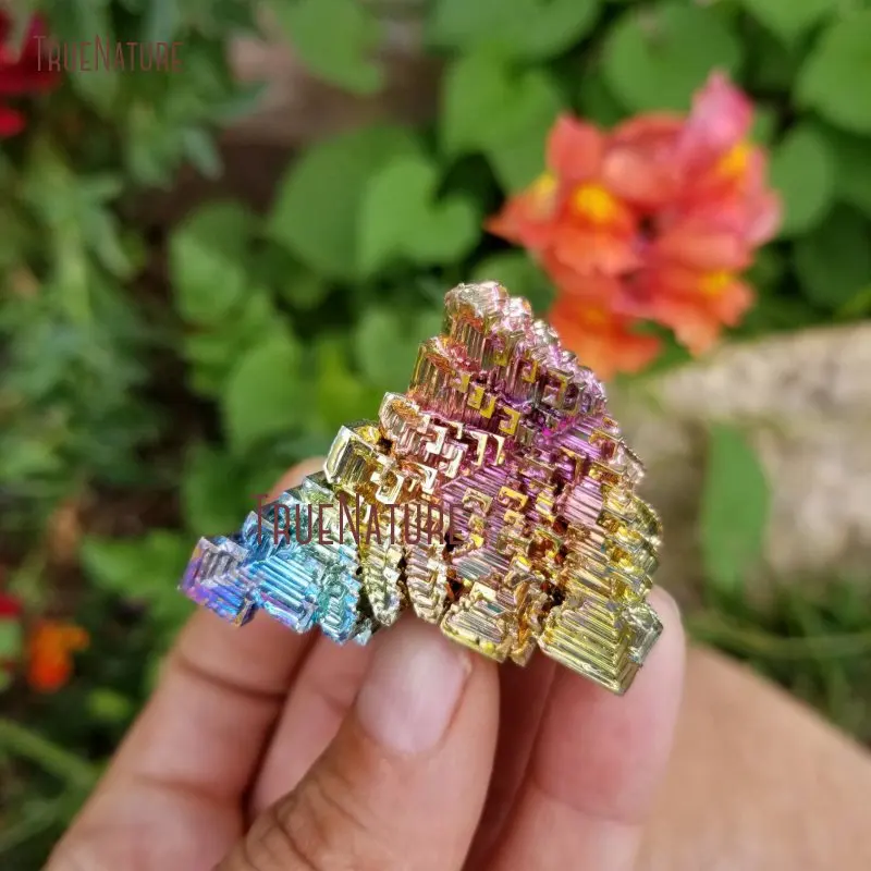 20190412-PM26392-rainbow bismuth crystal bismuth display piece mineral specimen healing crystals_49