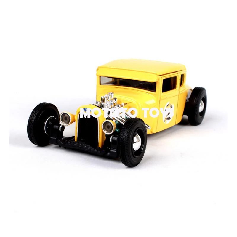 

1:24 1929 Ford Outlaws Model A HOT ROD Diecast Model Car Toy for Adult Children Collection