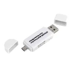 Tmddotda USB OTG Мультифункциональный Кардридер писатель sd-карта Micro SD, TF, USB Кардридер писатель для компьютера Android смартфон