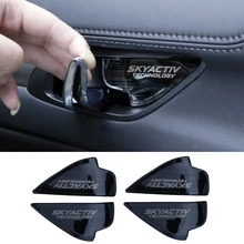 Нержавеющая сталь Авто внутренняя дверная чаша наклейка Интерьер Литье крышки для MAZDA CX-5 CX5 CX 5 2012