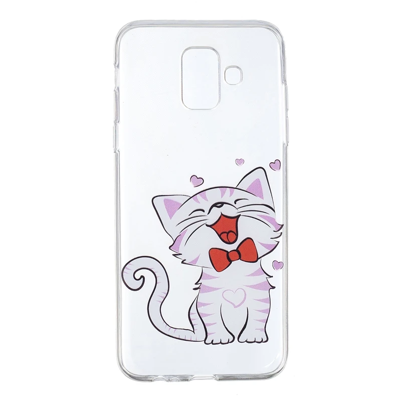 

Soft TPU Case For Samsung A6 2018 CaseClear Silicone Back Phone Cover Case For Coque Samsung Galaxy A6 2018 Capinha