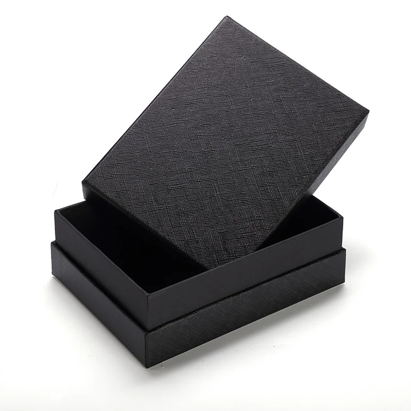 Бумажники упаковочные коробки 3 шт./лот 17*13*6 см 1200gsm серый ремень бумажная коробка подарочная упаковка