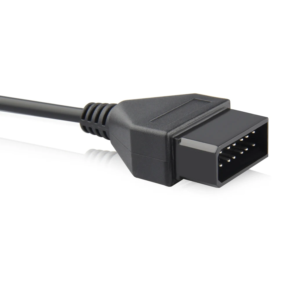 Кабель адаптер OBD2 для Nissan 14 Pin к OBD OBDII 16 гнездовой разъем диагностического кабеля