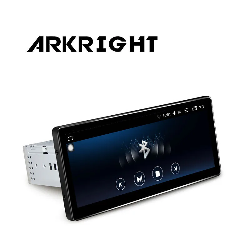 Perfect 8.8" 1Din Universal Car Radio 2GB/32GB Built-in 4G Module Android 8.1 Octa Core Bluetooth Microphone GPS Multimedia Head Unit 3