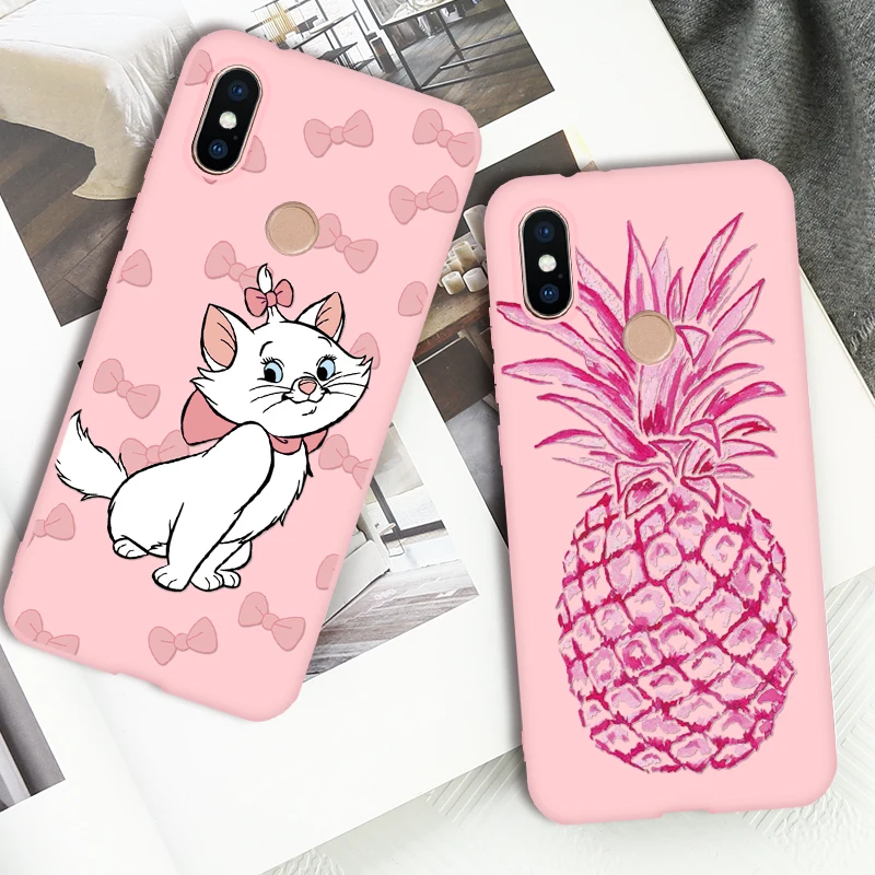 

Candy Pink Silicone TPU For Xiaomi Redmi Mi A1 A2 8 Lite 9 Note 4 Global 4X 4A 5 Plus 5A 6 6A 7 Pro Pocophone F1 S2 Y2 8 Case