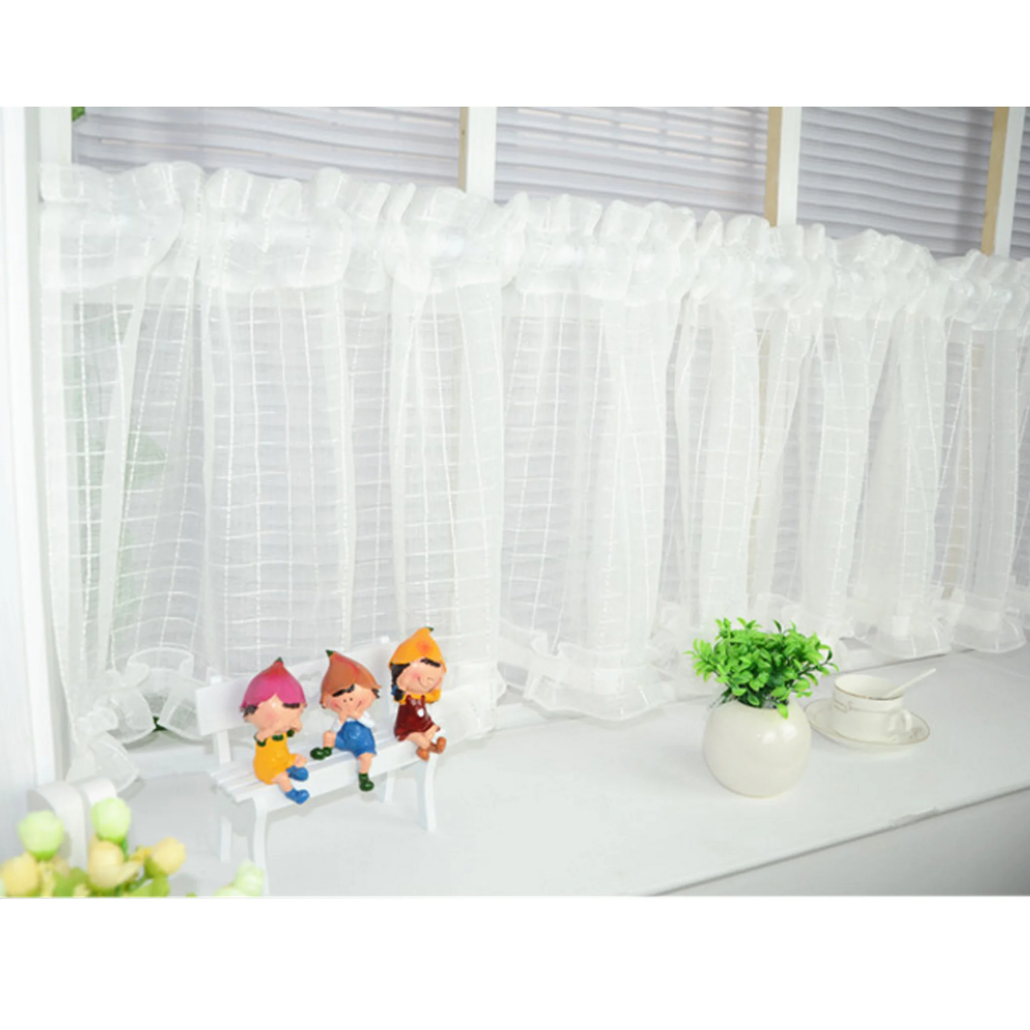 Cortina De Janela Cortina Metade S Lida Rendas Decora O Para Cortina De Janela Cortina Metade S Lida Rendas Decora O Para